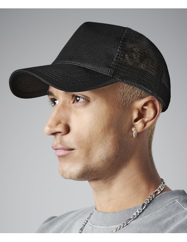 B-B642-Microknit Snapback Trucker